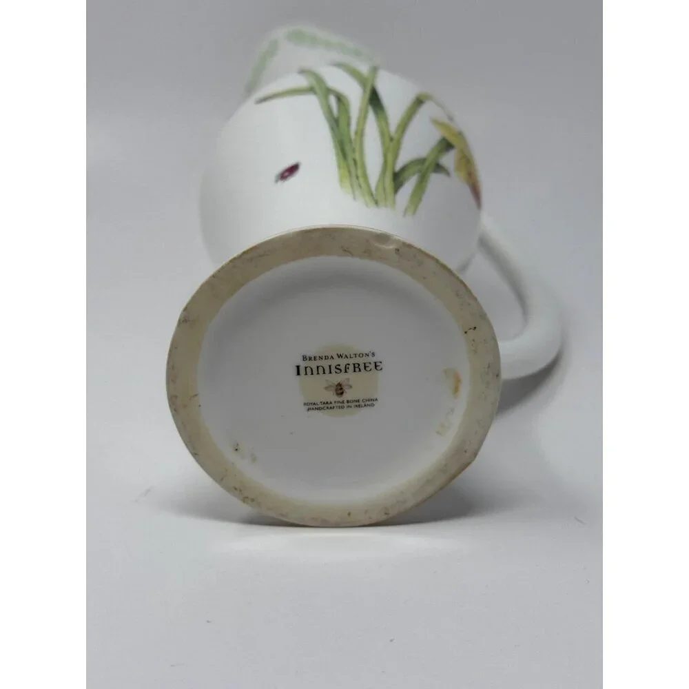 BRENDA WALTON'S Innisfree Royal Tara Vase/Pitcher Fine Bone Made in Ireland